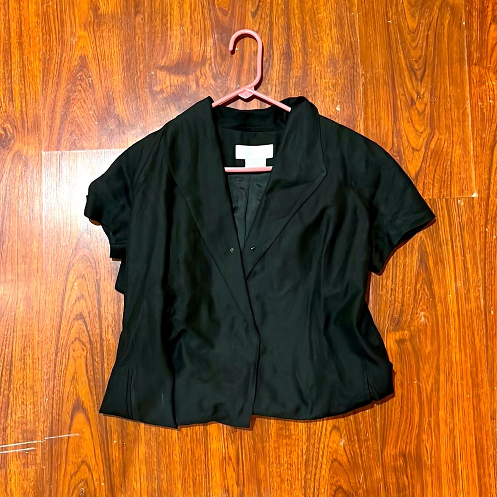 Vintage worth mini dress in black